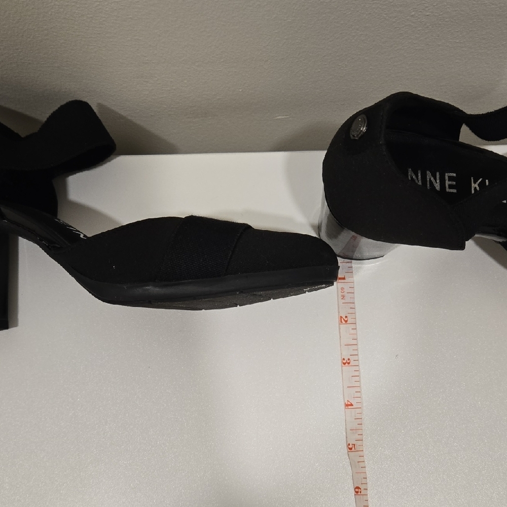 Anne Klein Black Heeled Sandals - Picture 11 of 16